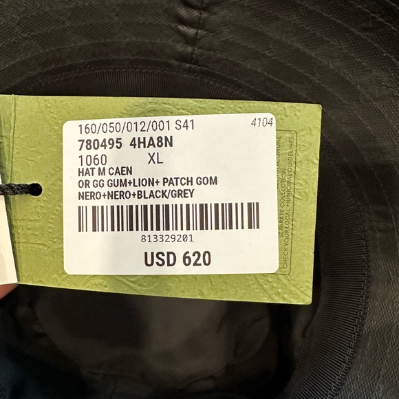 GG Crystal Bucket Hat- Size XL - Picture 4 of 4